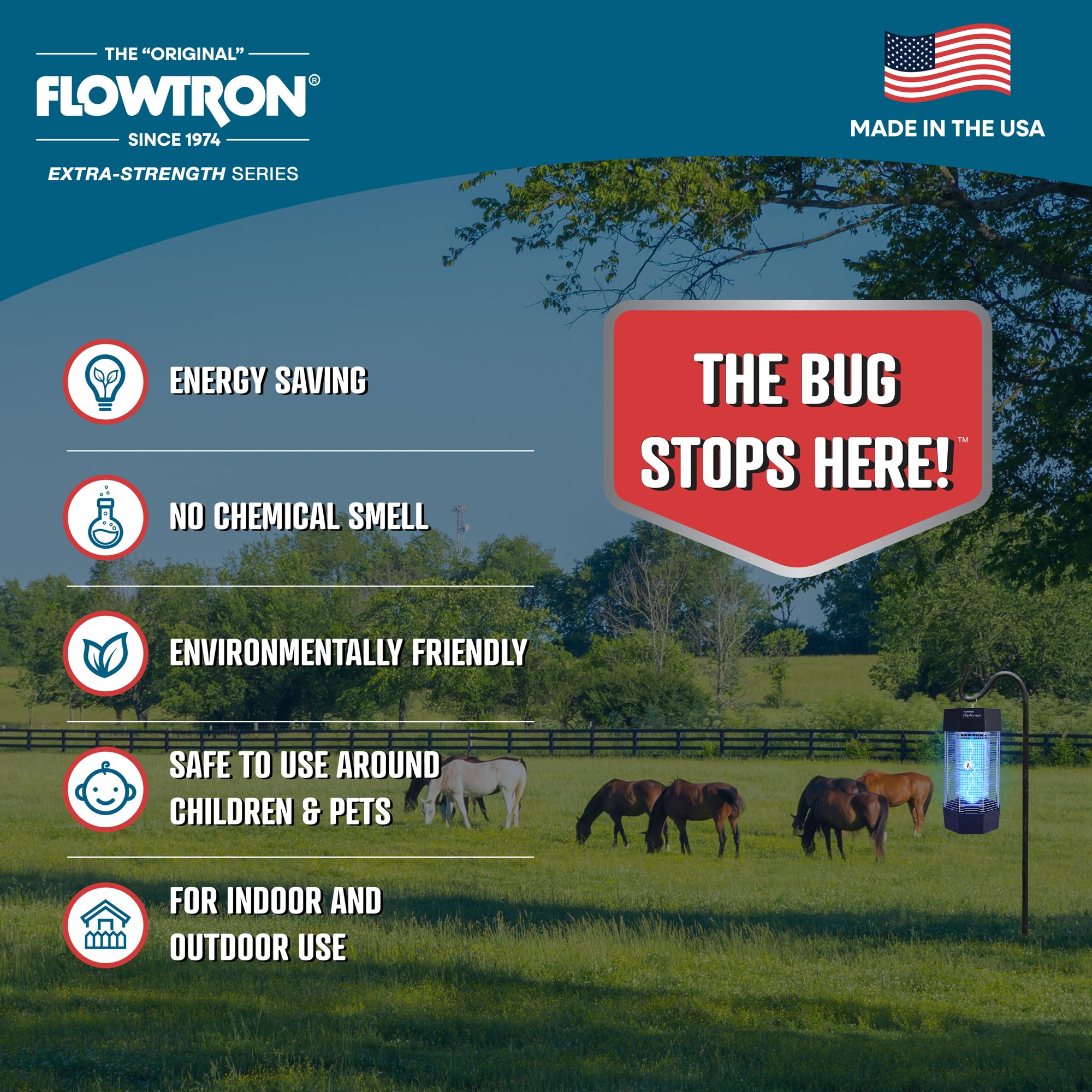 Foto 7 | Fly Control Flowtron De 2000 M² Para Interiores Y 2 Acres Para Exteriores, 120 W - Venta Internacional.