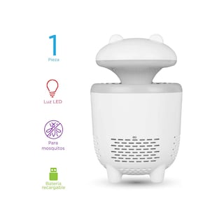 Foto 2 | Lámpara Mata Mosquitos De Conexión Usb Eo Safe Imports Esi-20545 Blanco