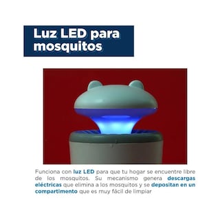 Foto 3 | Lámpara Mata Mosquitos De Conexión Usb Eo Safe Imports Esi-20545 Blanco