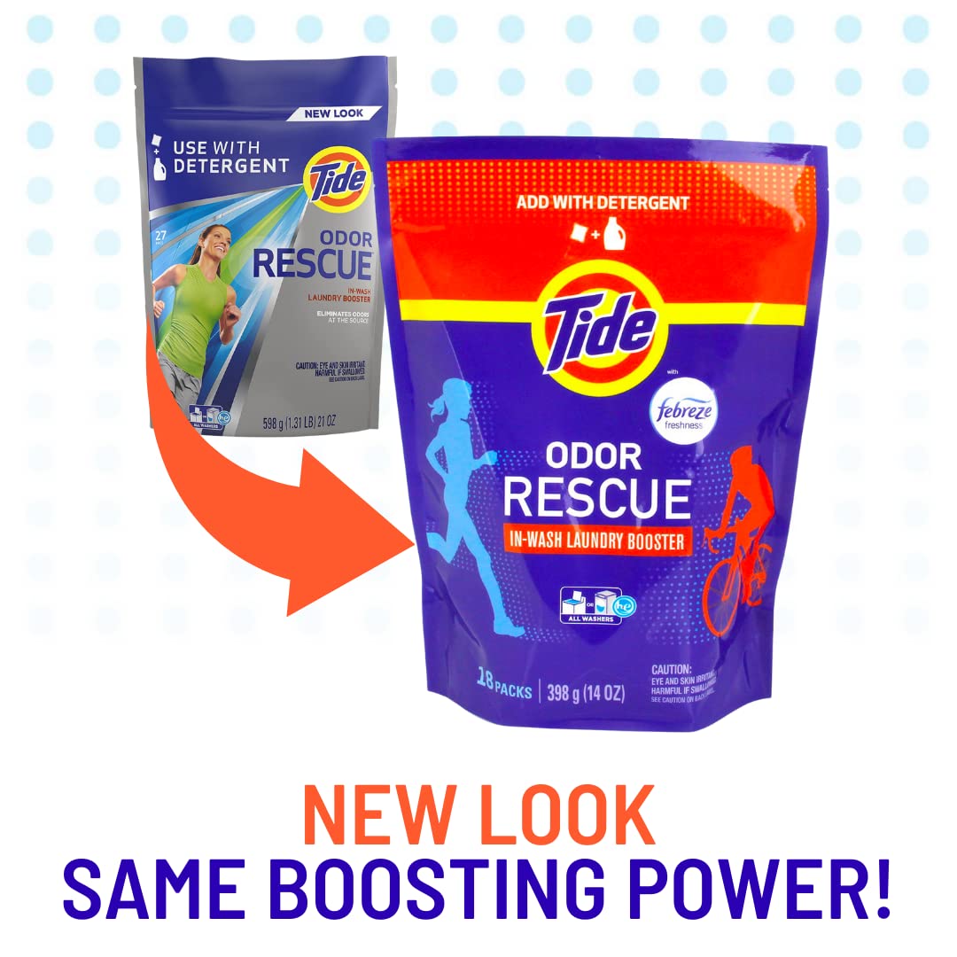 Foto 4 pulgar | Laundry Scent Booster Tide Odor Rescue, 18 Paquetes (paquete De 2) - Venta Internacional.