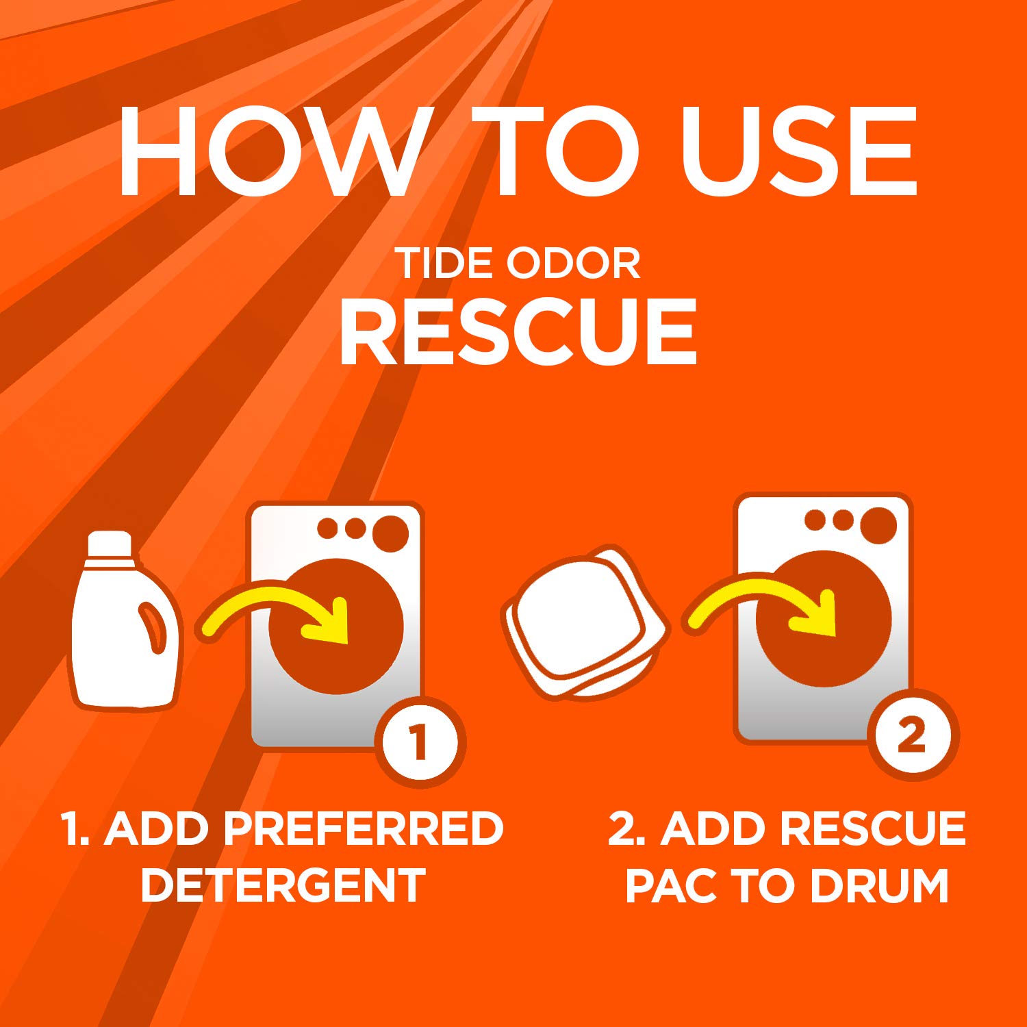 Foto 5 pulgar | Laundry Scent Booster Tide Odor Rescue, 18 Paquetes (paquete De 2) - Venta Internacional.