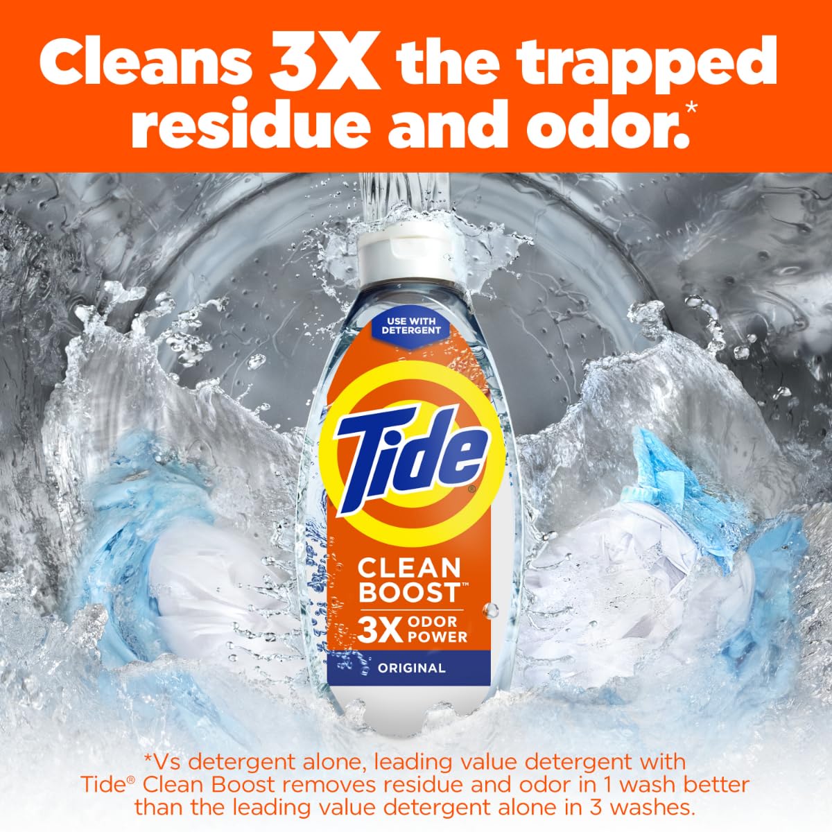 Foto 3 pulgar | Fabric Rinse Tide Deep Cleansing 3x Olor Power 1.42 L - Venta Internacional.