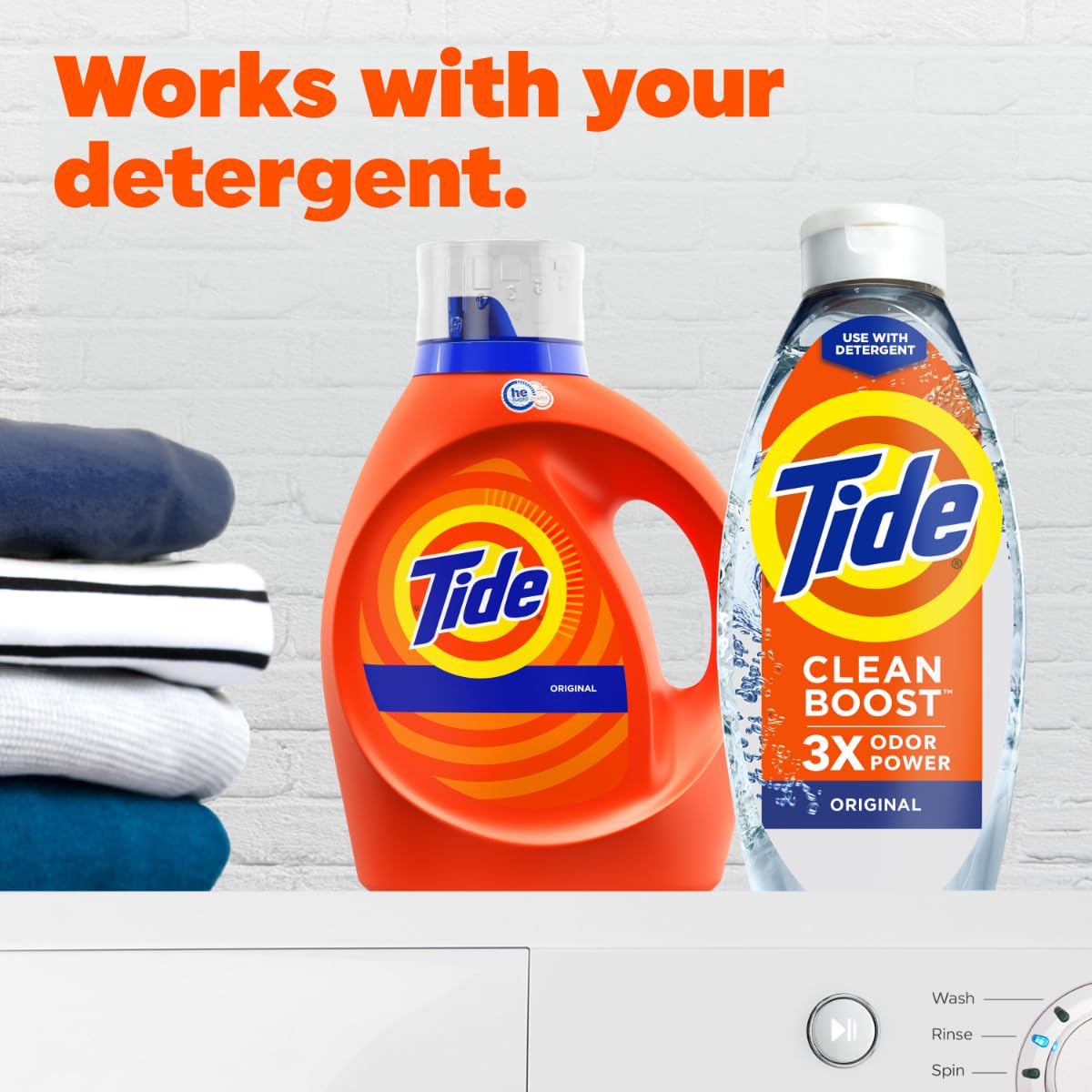 Foto 5 | Fabric Rinse Tide Deep Cleansing 3x Olor Power 1.42 L - Venta Internacional.