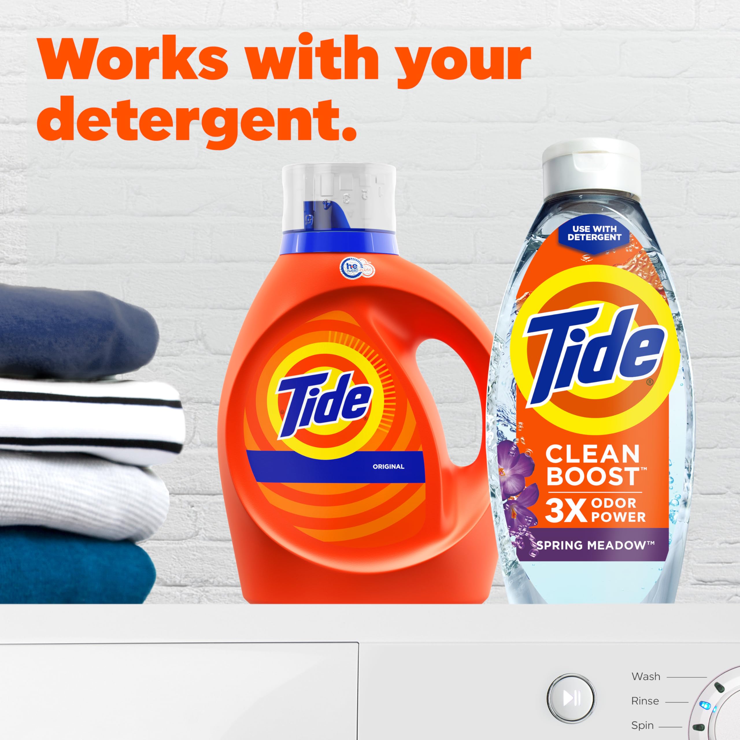Foto 5 pulgar | Fabric Rinse Tide Deep Cleansing, 1,42 L, 3 Veces Más Fuerte Que El Olor - Venta Internacional.