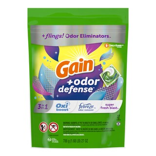 Foto 2 | Detergente Y Jabón Para Ropa Gain Flings Super Fresh, 111 Unidades - Venta Internacional.