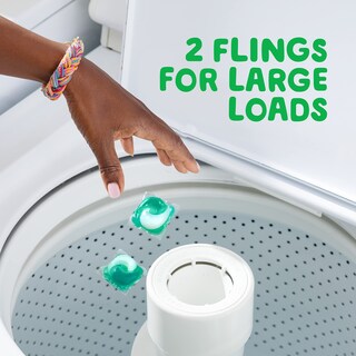 Foto 6 | Detergente Y Jabón Para Ropa Gain Flings, 112 Unidades - Venta Internacional.