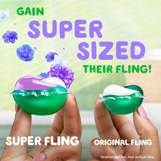 Foto 2 | Detergente Para Ropa Gain Super Size Flings, 45 Unidades - Venta Internacional.