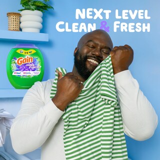 Foto 6 | Detergente Para Ropa Gain Super Size Flings, 45 Unidades - Venta Internacional.