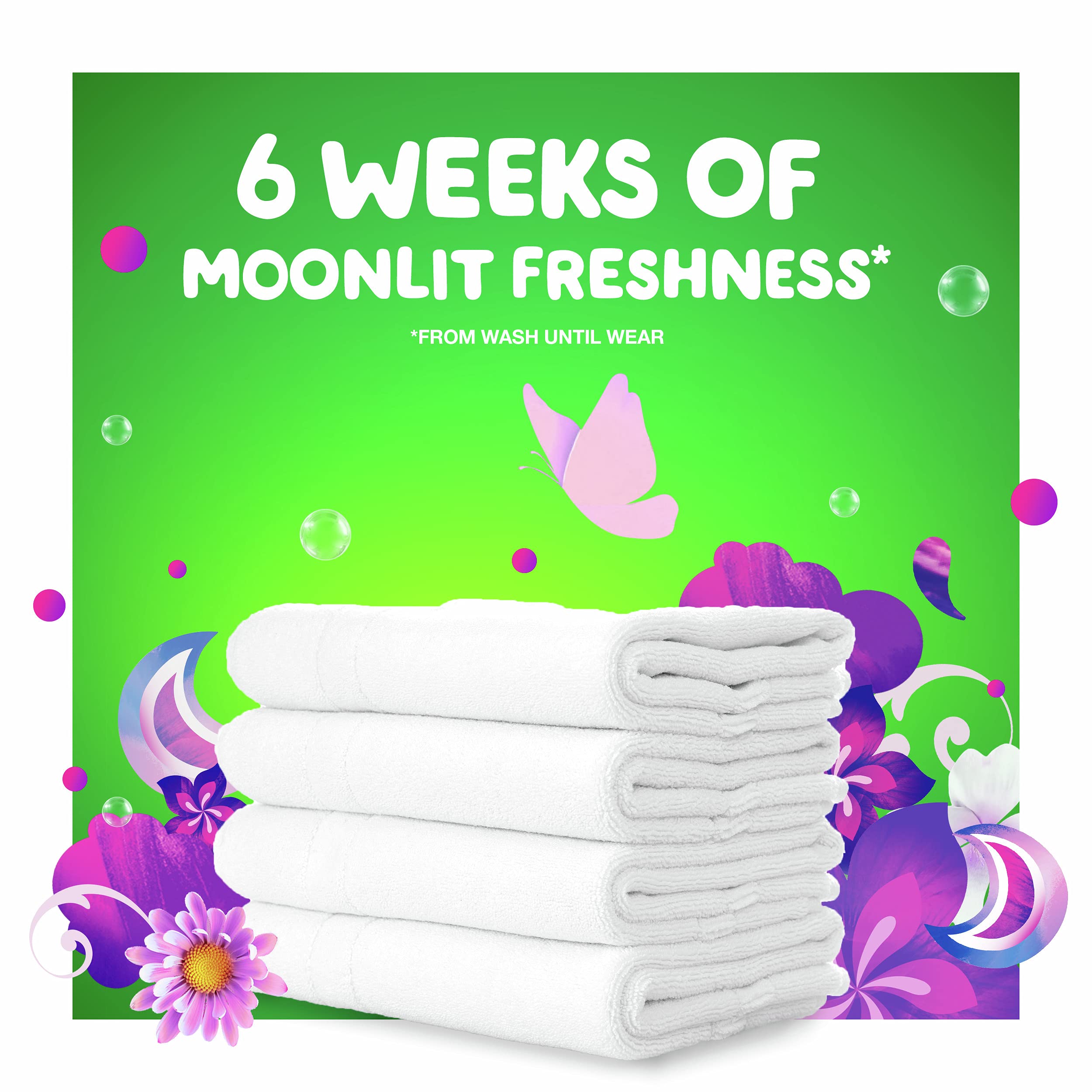 Foto 6 | Detergente Para Ropa Gain Flings! Moonlight Breeze 42 Unidades - Venta Internacional