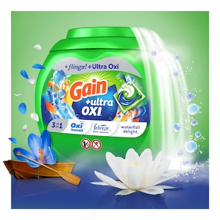 Foto 7 | Detergente Para Ropa Pacs Gain Flings Ultra Oxi 112 Unidades - Venta Internacional.