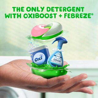 Foto 4 | Detergente para Ropa Gain Tamaño Grande 1 Frasco con 32 Piezas - Venta Internacional