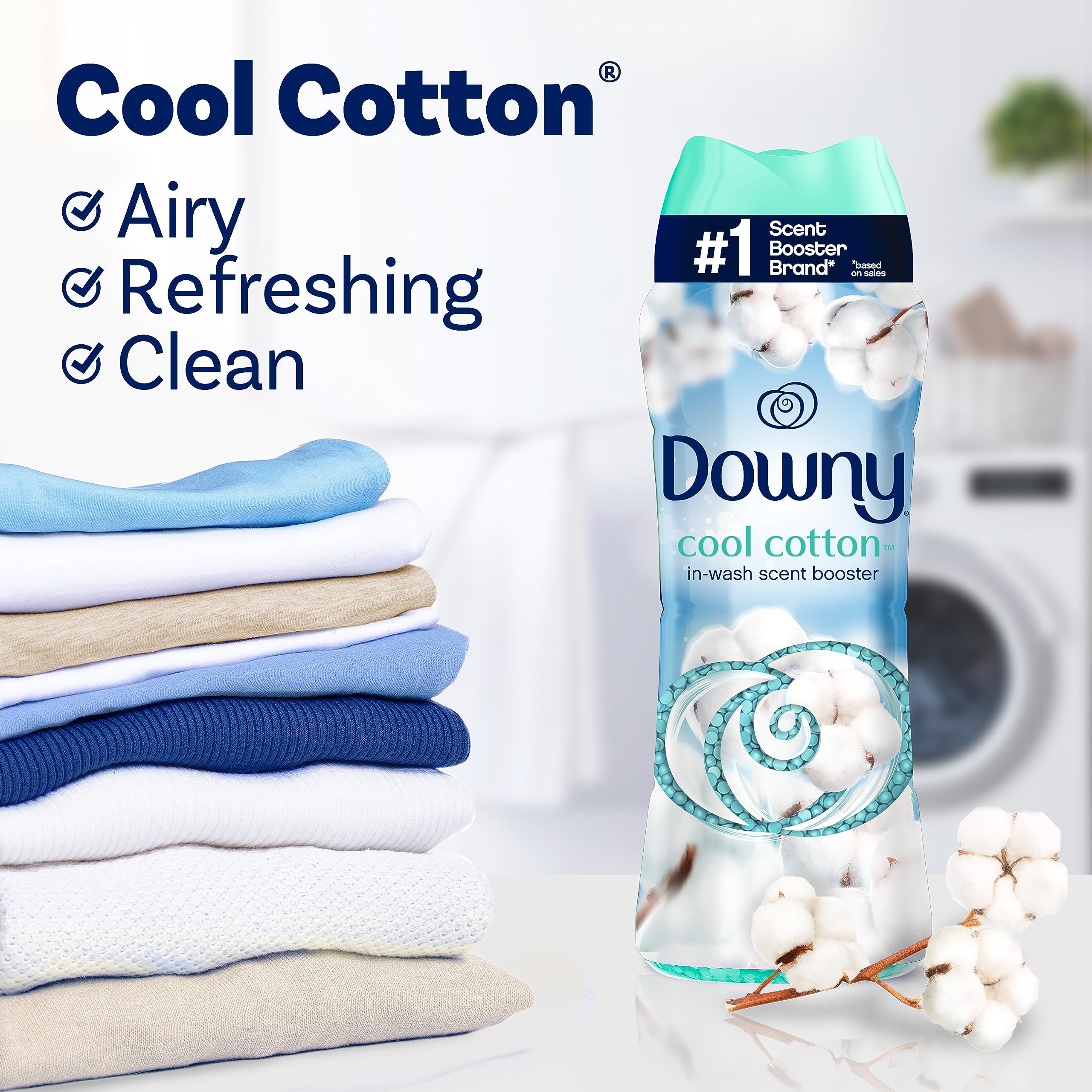 Foto 4 pulgar | Perlas De Algodón Downy Cool Booster Para Ropa, 710 Ml - Venta Internacional.