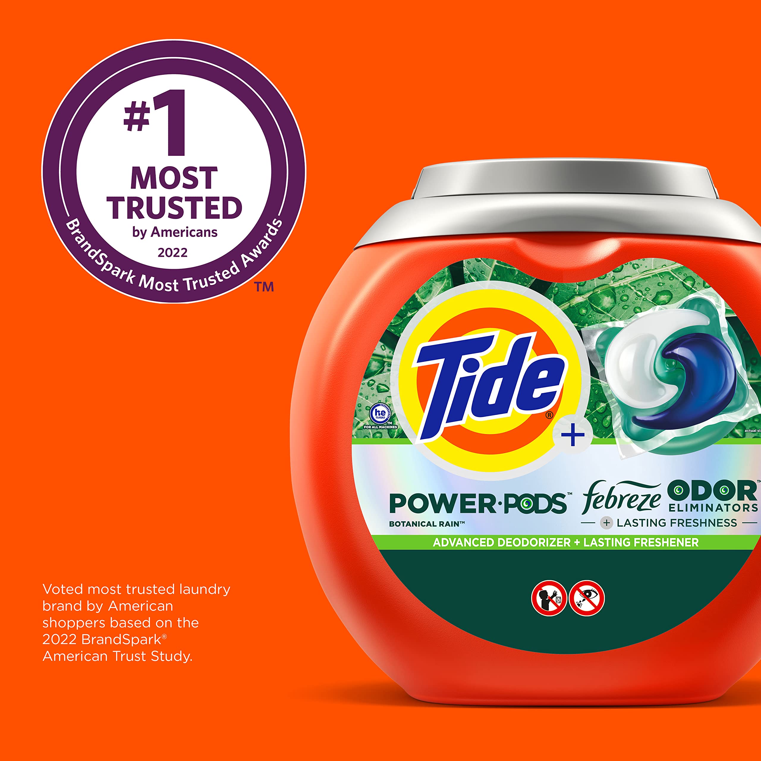 Foto 7 pulgar | Detergente Para Ropa Pacs Tide Power Pods, 45 Unidades - Venta Internacional.