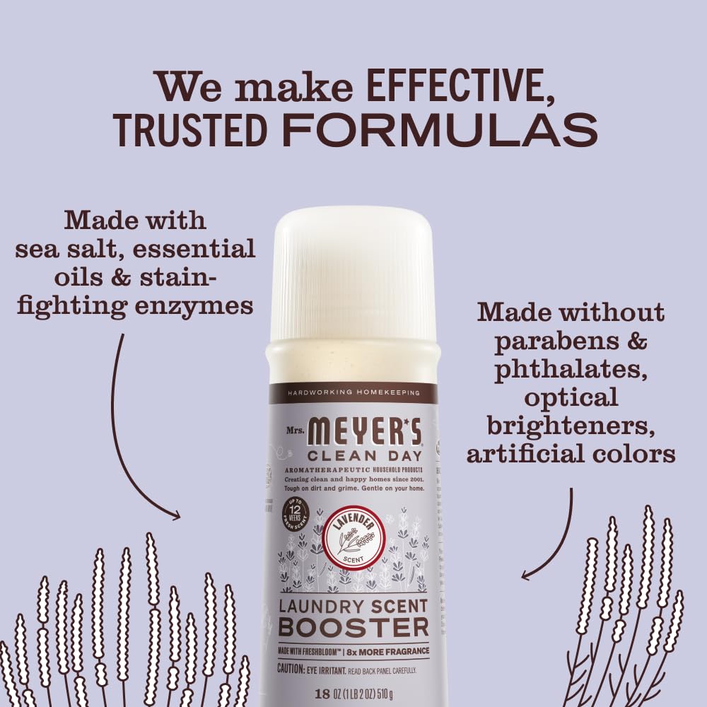 Foto 4 pulgar | Potenciadores De Aroma Para Lavandería Mrs. Meyer's Clean Day Lavender 530 Ml - Venta Internacional.