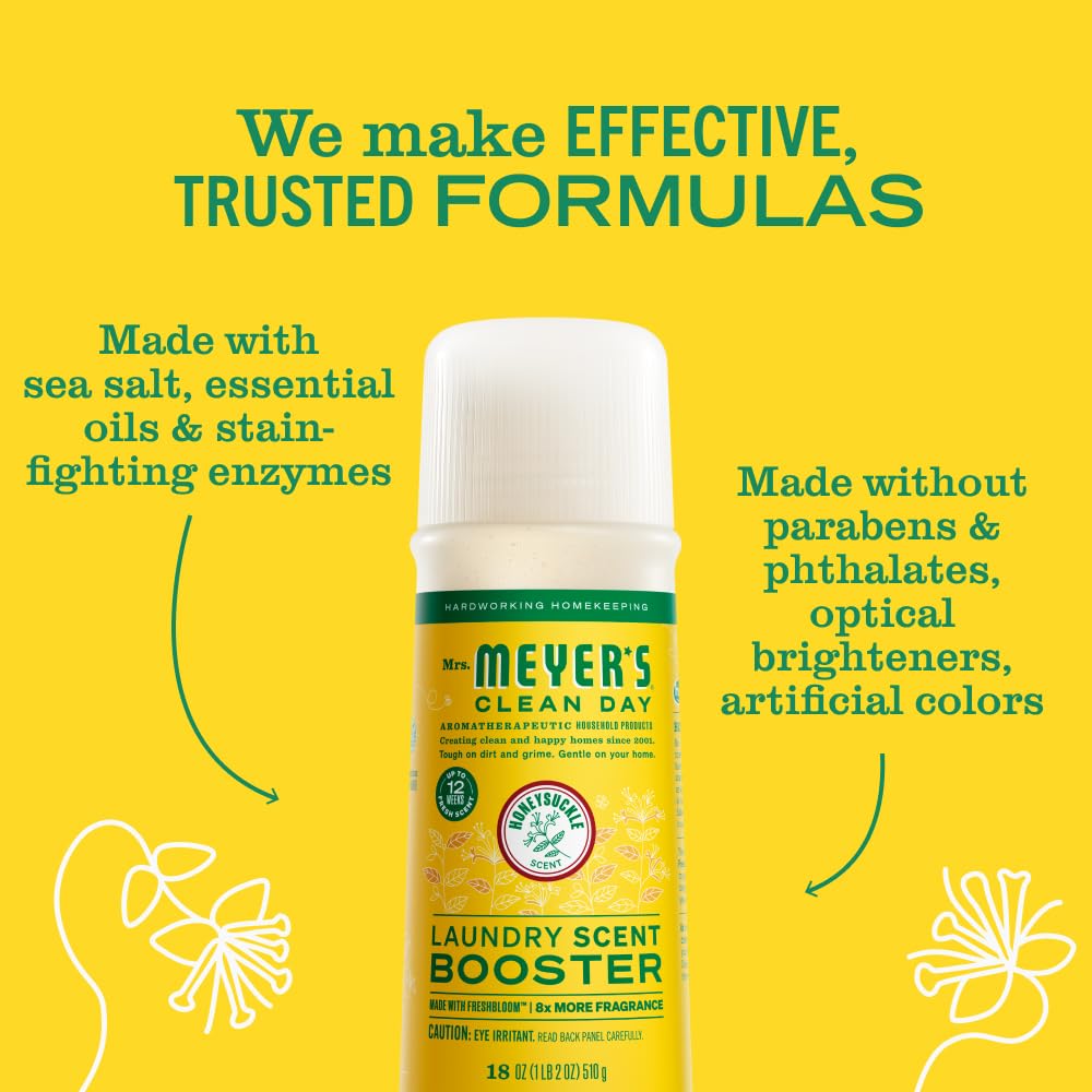 Foto 4 pulgar | Potenciadores De Aroma Para Lavandería Mrs. Meyer's Clean Day Honeysuckle 530 Ml - Venta Internacional.