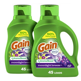 Foto 1 | Detergente Para Ropa Gain Moonlight Breeze Scent 1 92 L 45 Cargas - Venta Internacional.