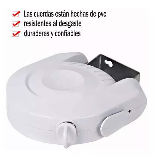 Foto 5 pulgar | Tendedero Retráctil para Interiores y Exteriores 2 piezas