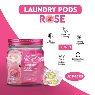 Foto 2 | Laundry Pods Wbm Ultra Concentrate Con Suavizante De Telas 32x2 - Venta Internacional.