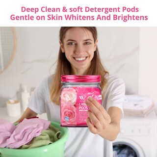 Foto 7 | Laundry Pods Wbm Ultra Concentrate Con Suavizante De Telas 32x2 - Venta Internacional.