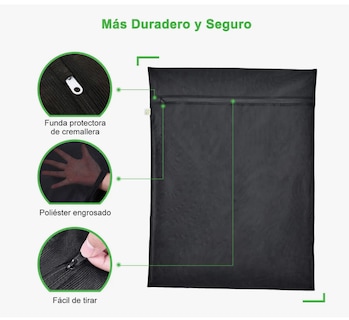 Foto 2 | Bolsas Lavandería Lencería Ropa Protección Grande Malla 5pcs