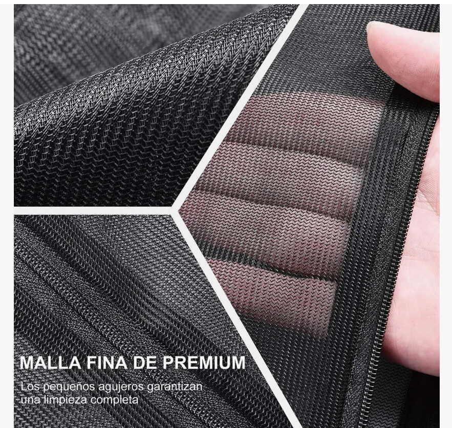 Foto 4 pulgar | Bolsas Lavandería Lencería Ropa Protección Grande Malla 5pcs