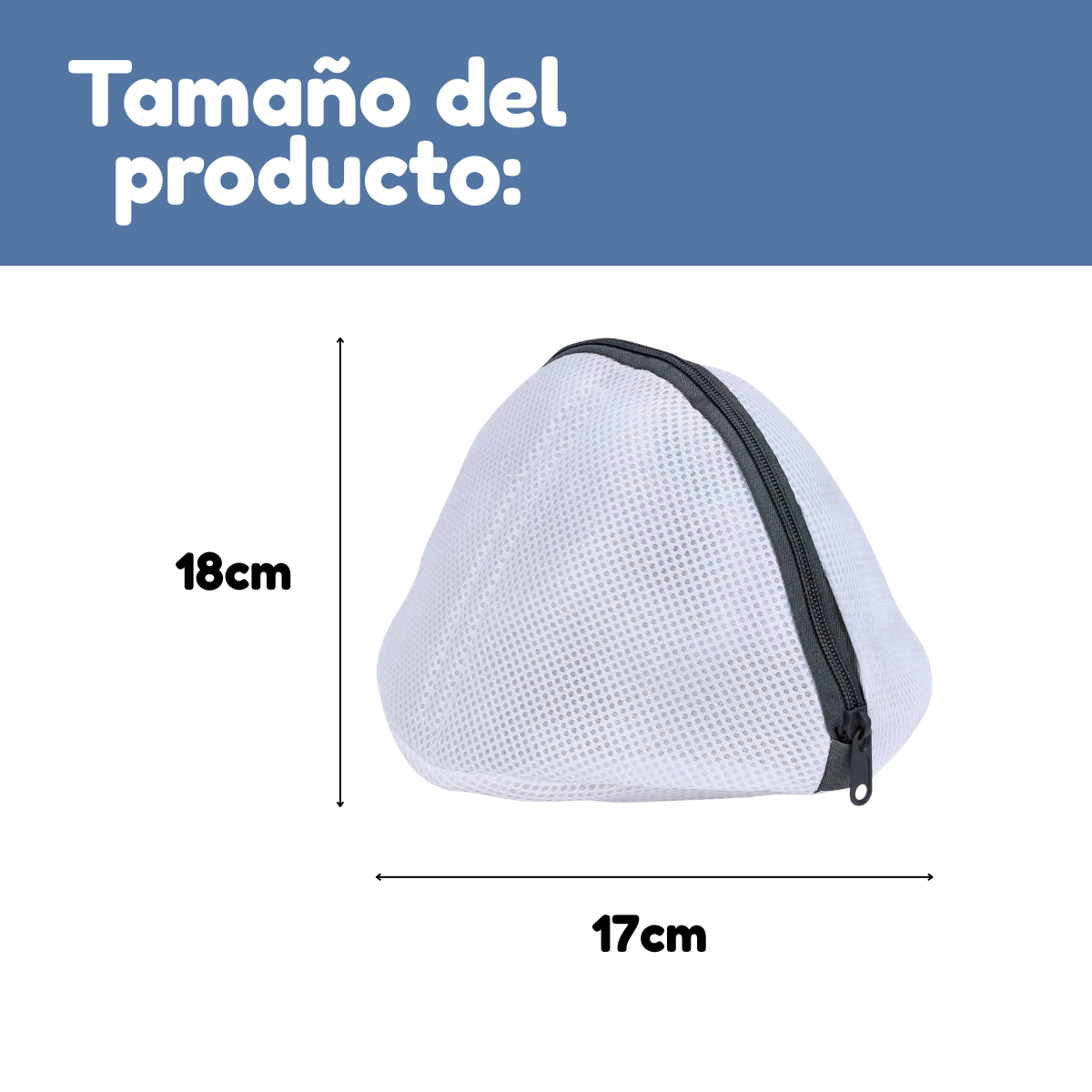 Foto 5 pulgar | 3pzs Bolsa Lavanderia Ropa Interior Malla Transpirable Bra