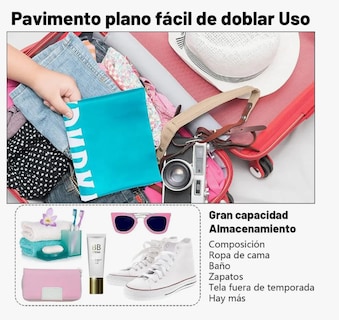 Foto 2 | Bolsa De Almacenamiento De Ropa Sucia Grande Lavandería 3pc