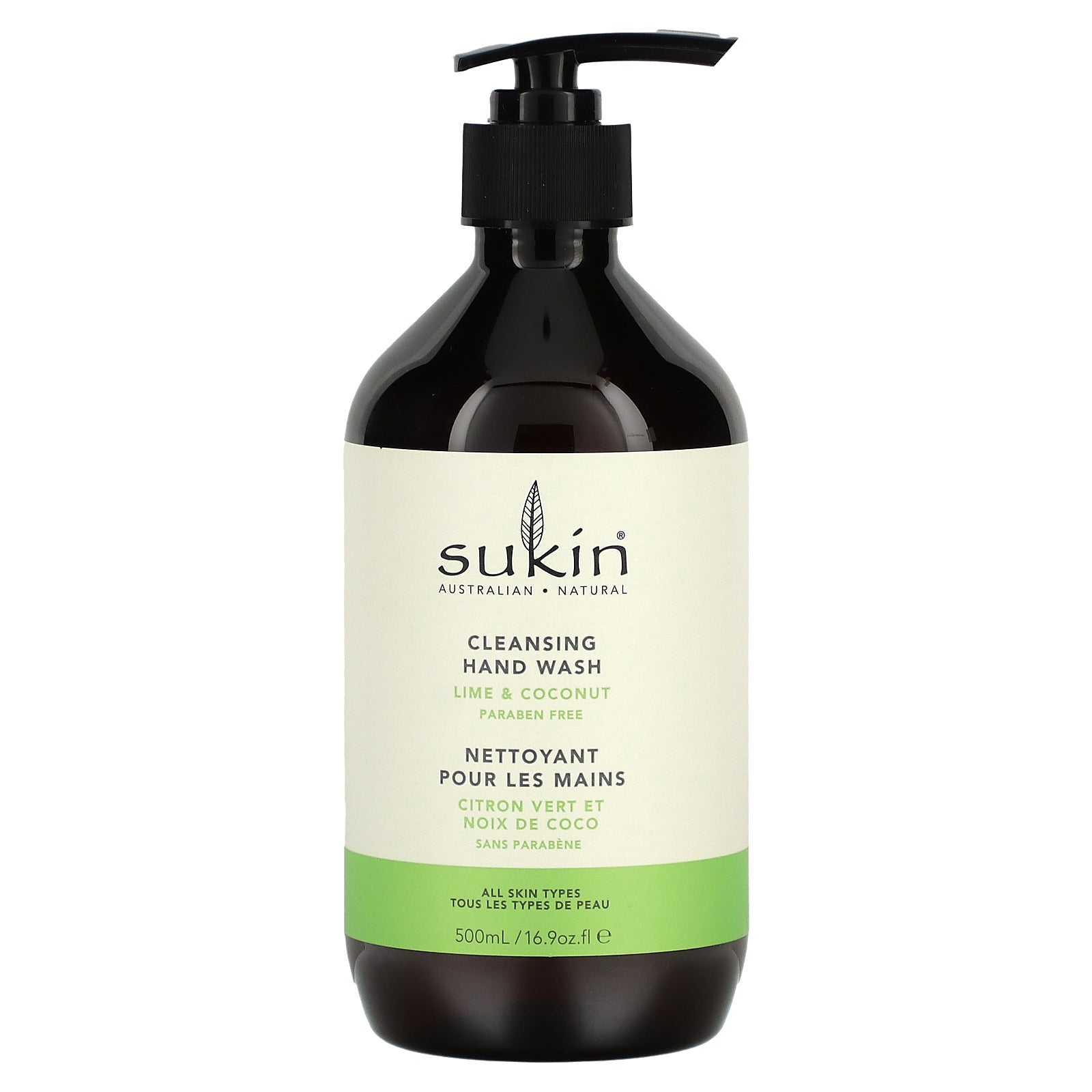 Foto 2 pulgar | Limpiador De Manos Sukin Con Lima Y Coco  500 Ml - Venta Internacional.