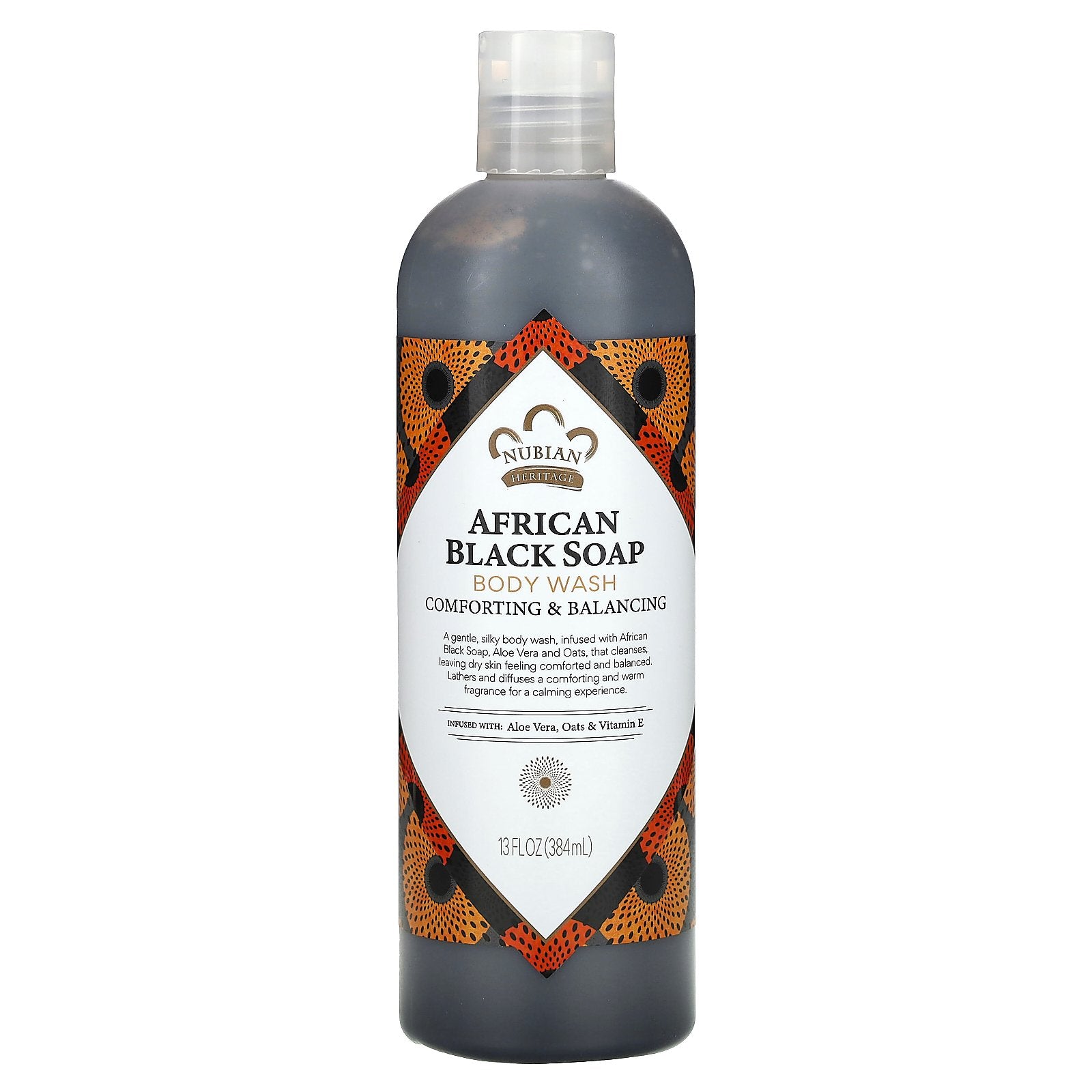 Foto 2 pulgar | Jabón Body Wash Nubian Heritage African Black  384 Ml - Venta Internacional.