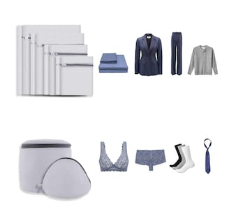 Foto 2 | Set De 10 Malla Bolsas De Lavandería Para Lavadora Para Ropa