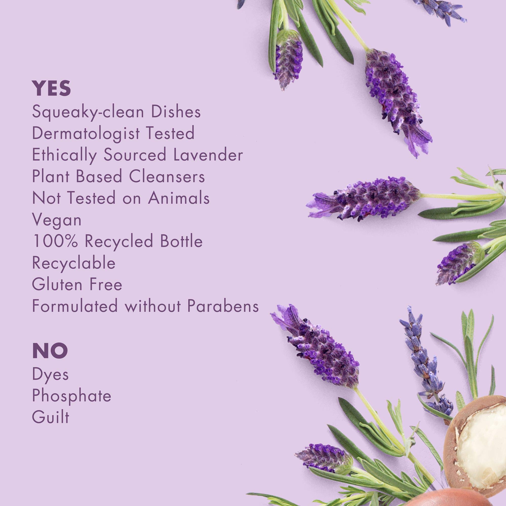 Foto 5 | Detergente Para Lavavajillas Love Home And Planet En Gel Con Aceite De Lavanda Y Argán  1 65 Litros - Venta Internaci