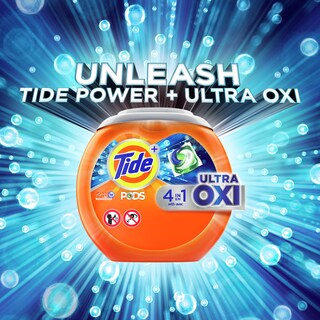 Foto 2 | Detergente Para Ropa Tide Pods Liquid 4 En 1 Ultra Oxi 85 Paquetes - Venta Internacional.