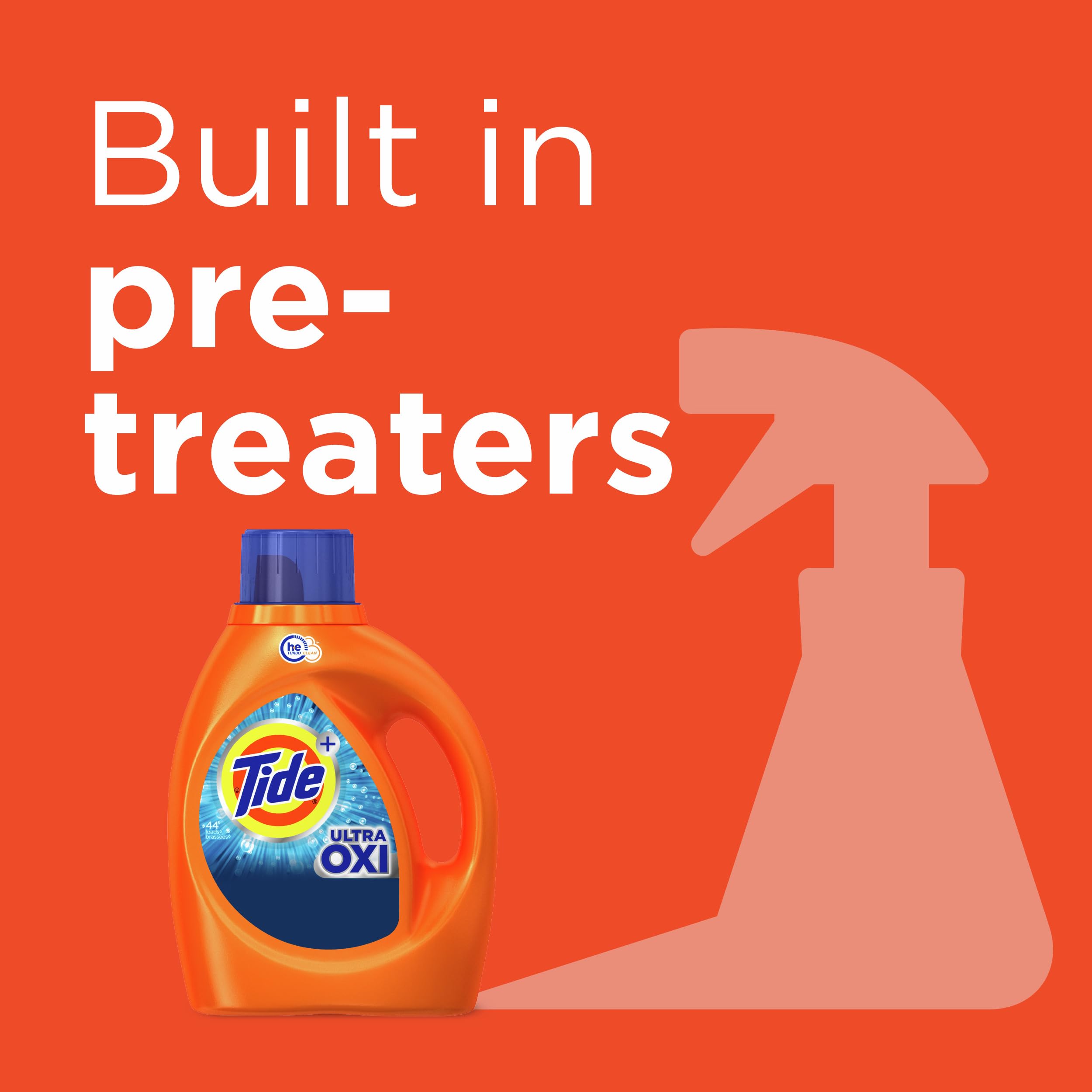 Foto 4 pulgar | Detergente Para Ropa Tide Ultra Oxi 74 Cargas, 3.1 L, Compatible Con He - Venta Internacional.