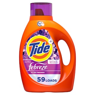 Foto 1 | Detergente Para Ropa Tide Plus Febreze Freshness, 2,48 L, 59 Cargas - Venta Internacional.