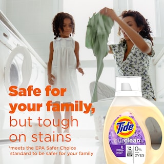 Foto 2 | Detergente Para Ropa Tide Purclean Honey Lavender, 1,86 L, 48 Cargas - Venta Internacional.