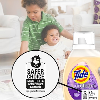 Foto 3 | Detergente Para Ropa Tide Purclean Honey Lavender, 1,86 L, 48 Cargas - Venta Internacional.