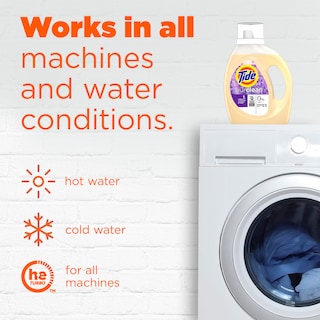 Foto 6 | Detergente Para Ropa Tide Purclean Honey Lavender, 1,86 L, 48 Cargas - Venta Internacional.