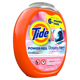 Foto 3 | Detergente En Cápsulas Tide Power Pods 2 En 1 Con Downy 63 Unidades - Venta Internacional.