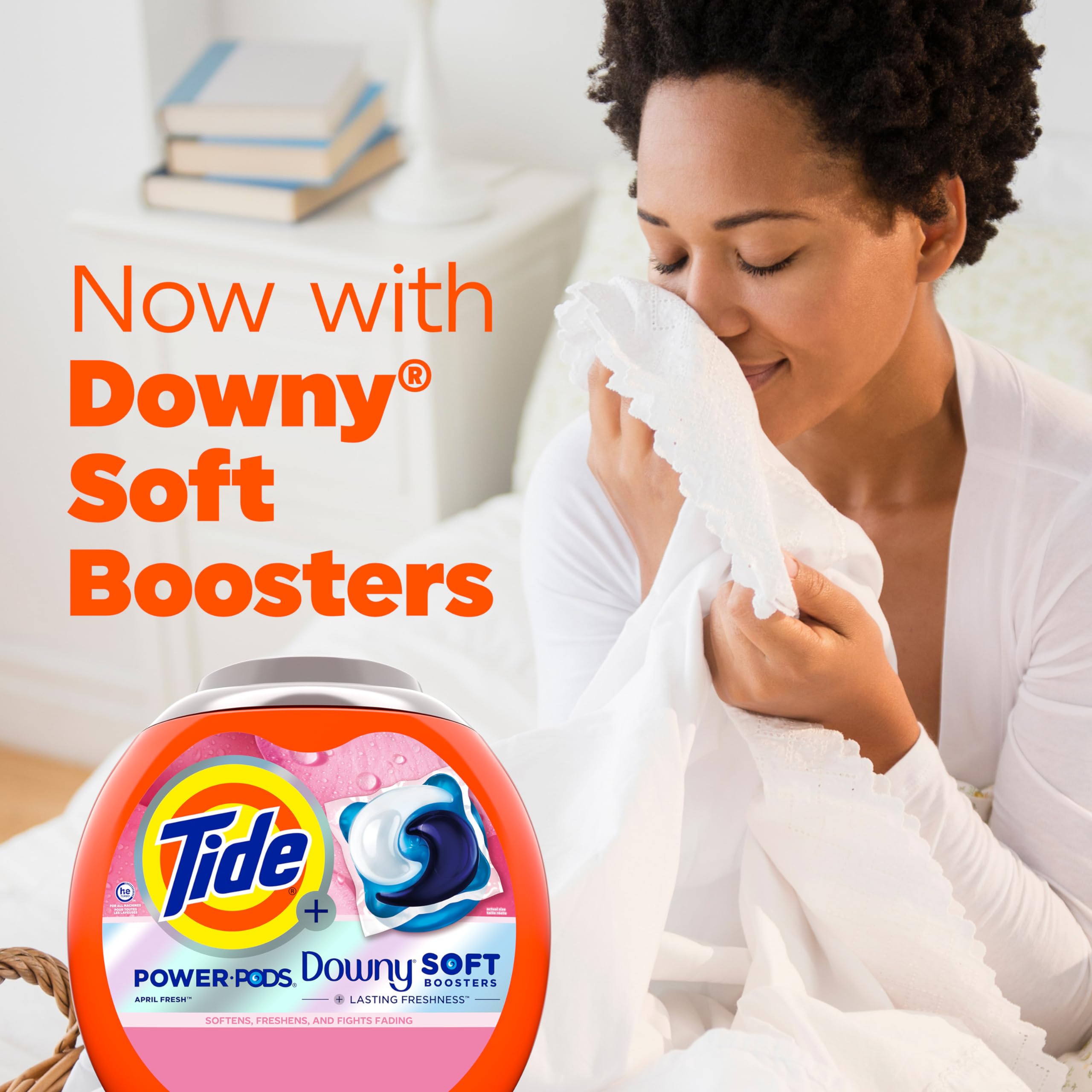 Foto 6 pulgar | Detergente En Cápsulas Tide Power Pods 2 En 1 Con Downy 63 Unidades - Venta Internacional.