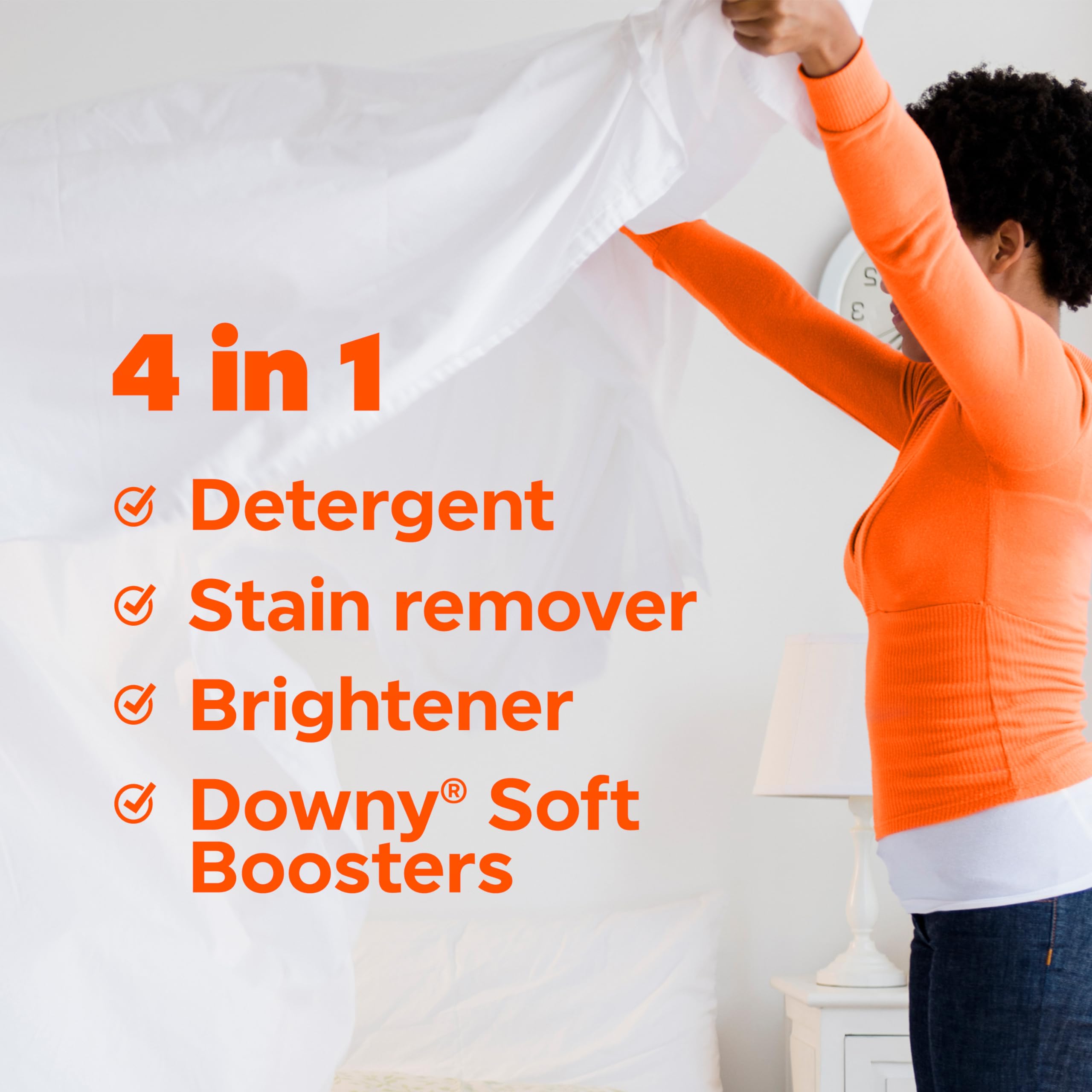 Foto 7 | Detergente En Cápsulas Tide Power Pods 2 En 1 Con Downy 63 Unidades - Venta Internacional.