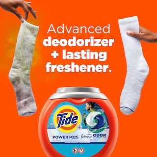 Foto 3 | Detergente Para Ropa Tide Power Pods Con Febreze Sport 63 Pacs - Venta Internacional.