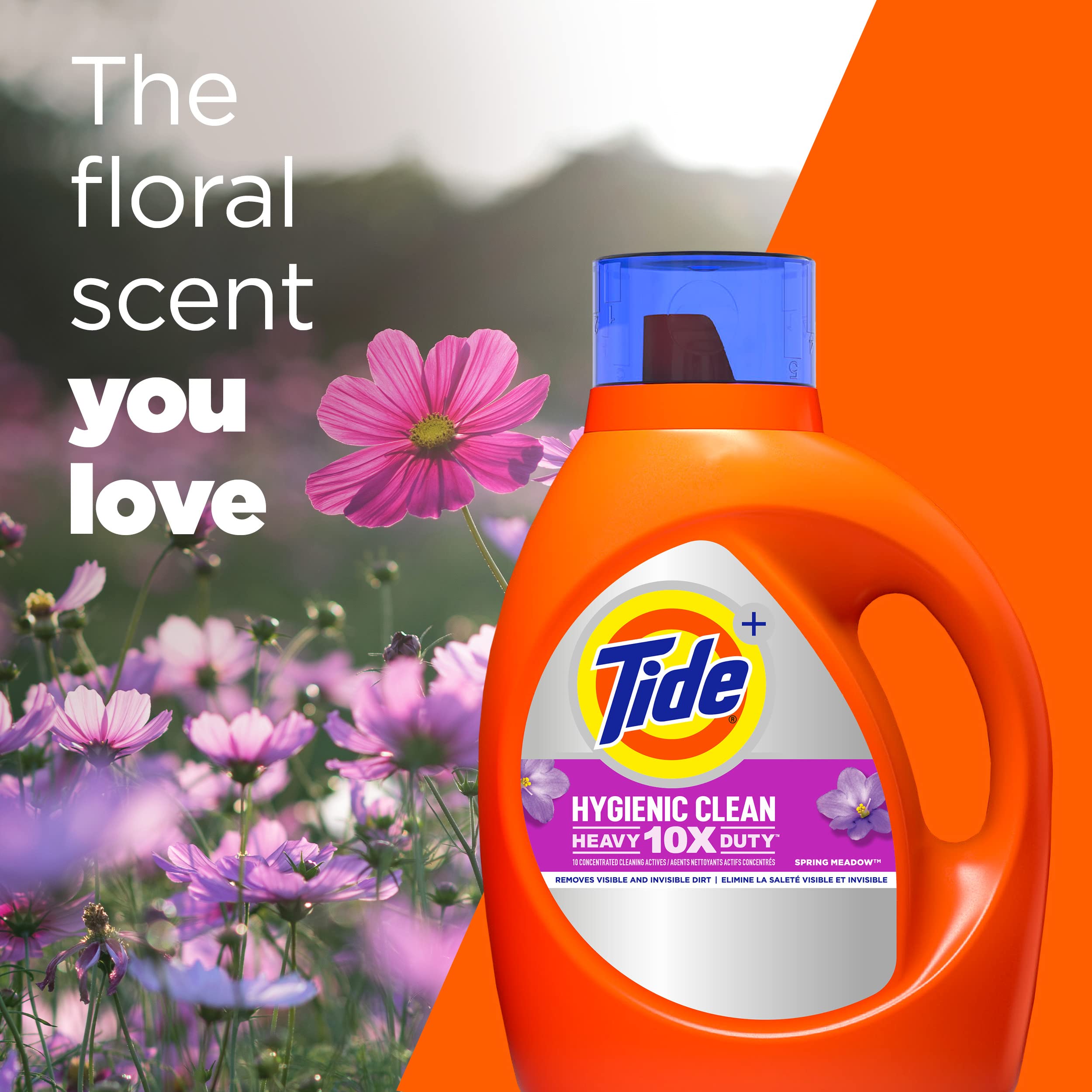 Foto 5 pulgar | Detergente Para Ropa Tide Hygienic Clean Heavy 10 Veces Más Resistente, 2,95 L - Venta Internacional.