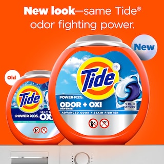 Foto 2 | Detergente Para Ropa Pacs Tide Ultra Oxi Power Pods De 32 Unidades - Venta Internacional.