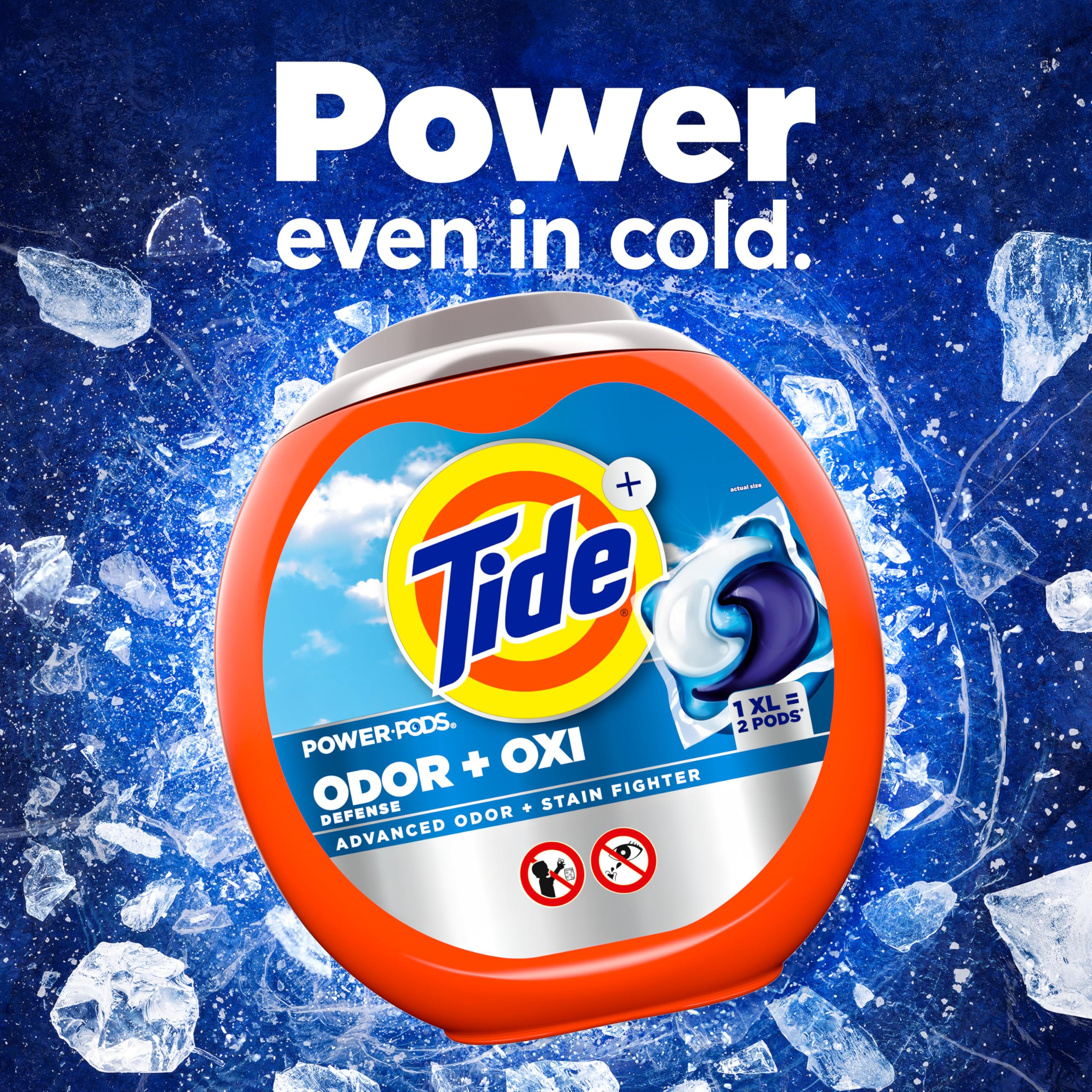 Foto 6 pulgar | Detergente Para Ropa Pacs Tide Ultra Oxi Power Pods De 32 Unidades - Venta Internacional.