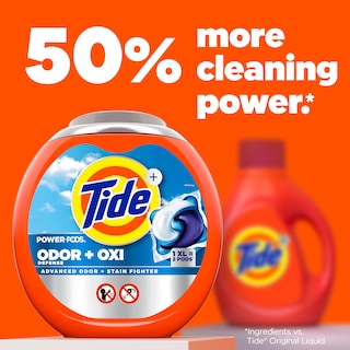 Foto 6 | Detergente Para Ropa Pacs Tide Ultra Oxi Power Pods De 32 Unidades - Venta Internacional.