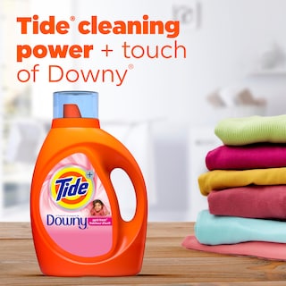 Foto 2 | Detergente Para Ropa Tide Liquid Con Touch Of Downy, 3,11 L, 74 Cargas - Venta Internacional.
