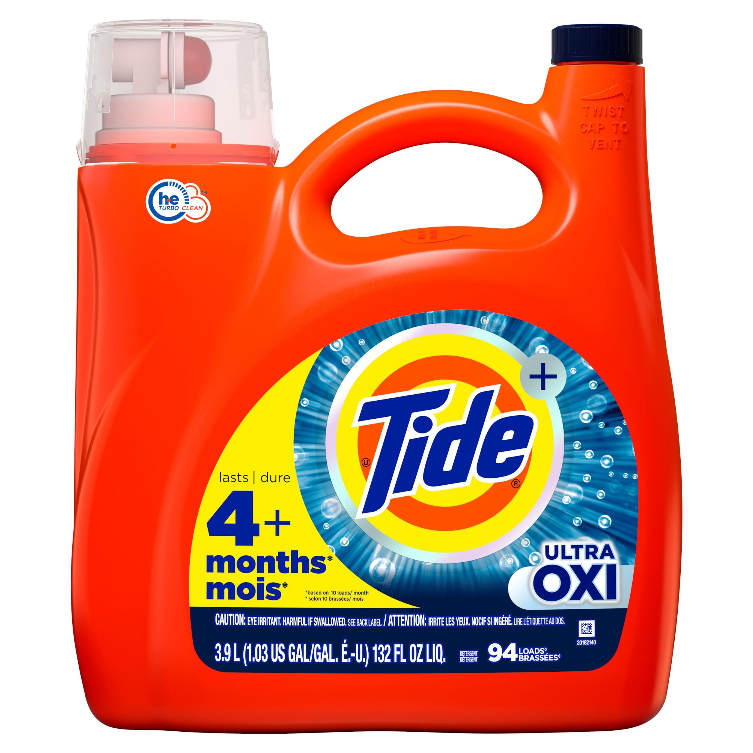 Foto 2 pulgar | Detergente Líquido Para Ropa Tide Ultra Oxi 94 Cargas - Venta Internacional.
