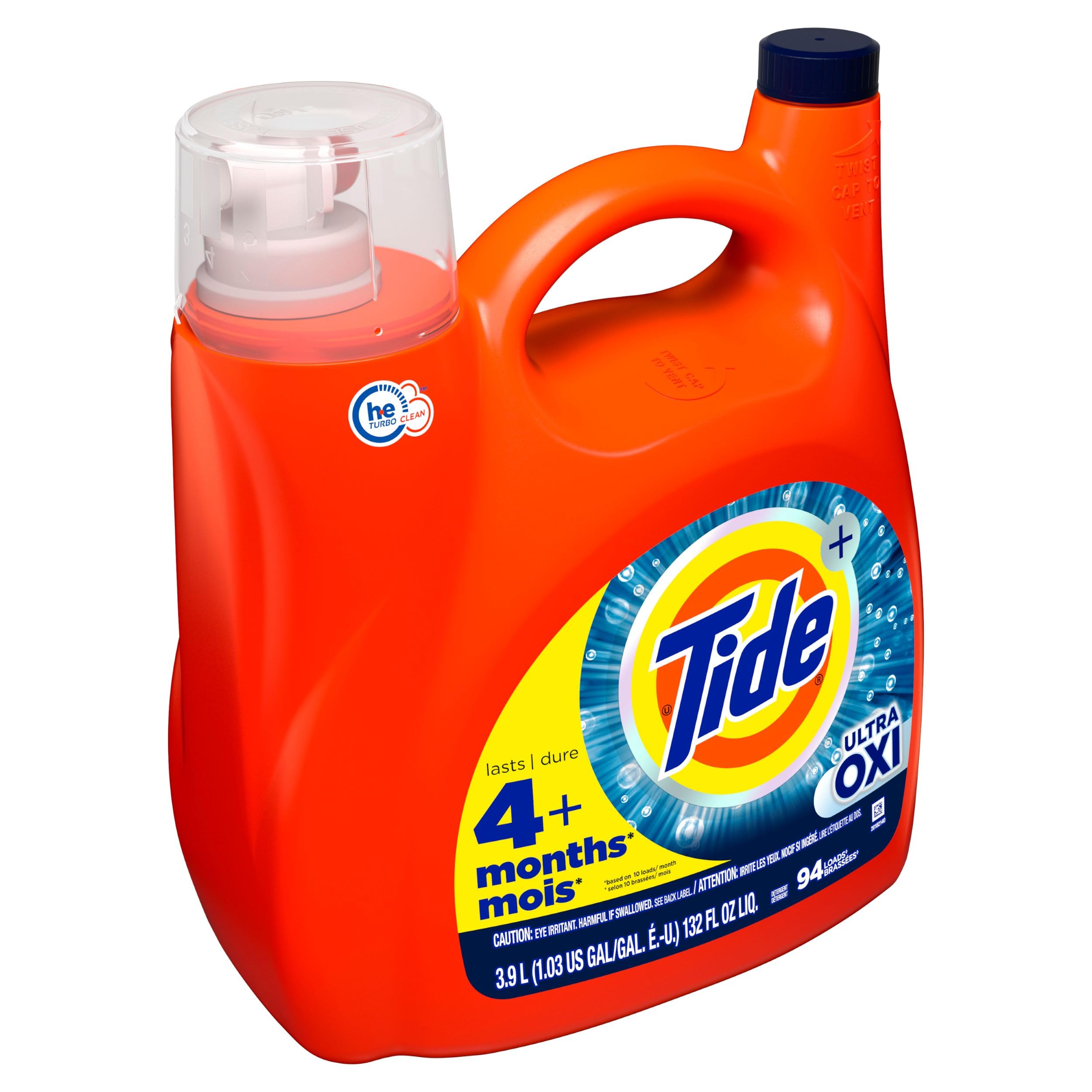 Foto 3 pulgar | Detergente Líquido Para Ropa Tide Ultra Oxi 94 Cargas - Venta Internacional.