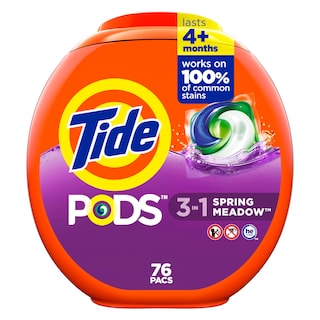 Foto 4 | Detergente Para Ropa Tide Pods, Paquete De Jabón Líquido, 76 Unidades - Venta Internacional.