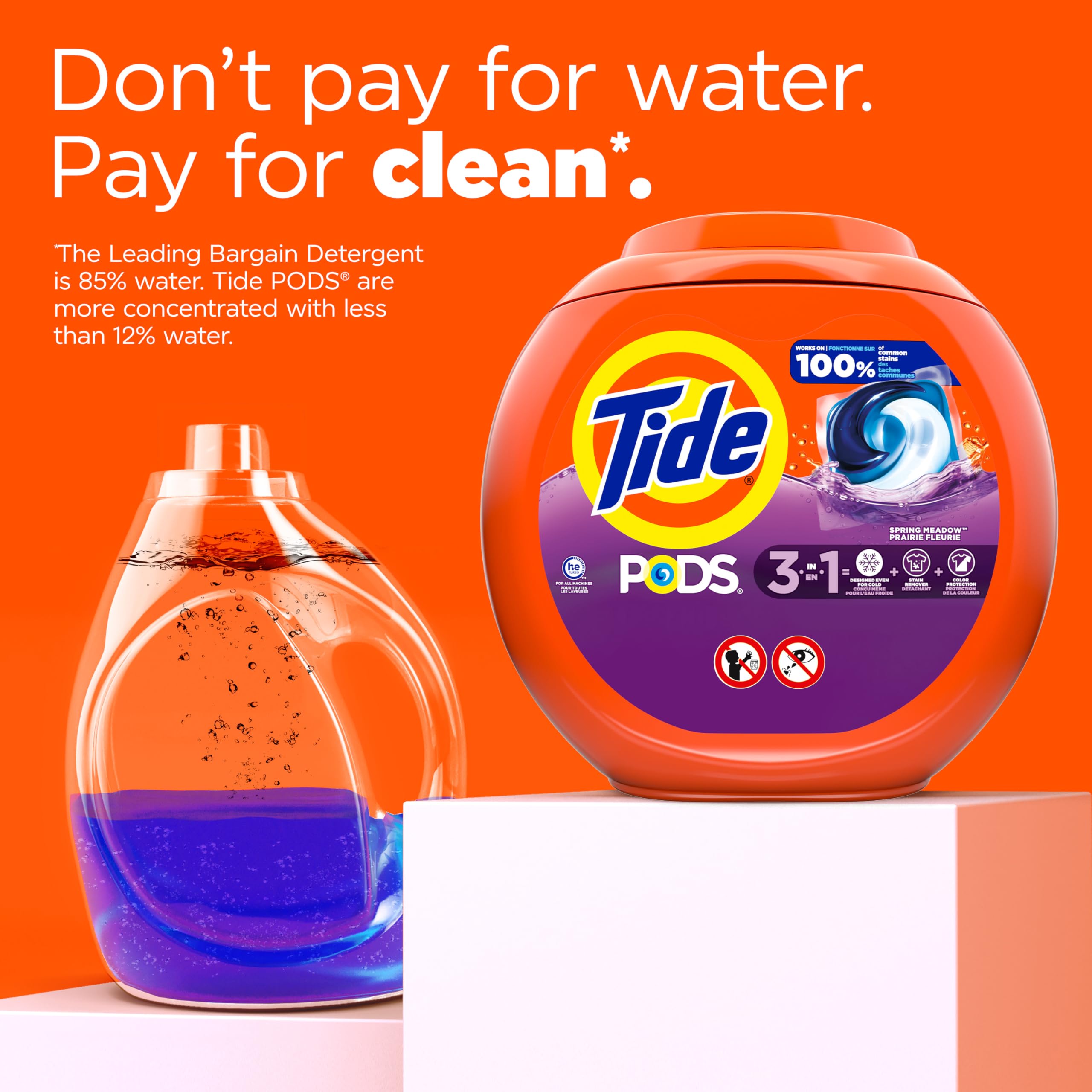 Foto 6 pulgar | Detergente Para Ropa Tide Pods, Paquete De Jabón Líquido, 76 Unidades - Venta Internacional.